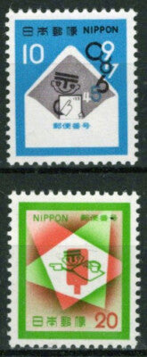Japan 1118-1119 MNH Postal Service Envelope Mailbox ZAYIX 033023S31