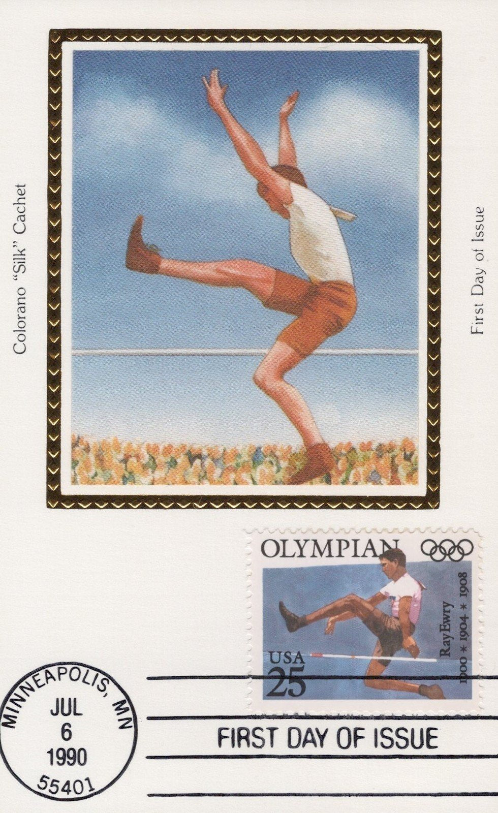 Zayix US Colorano Maxi Card FDC 2496-2500 Summer Olympics Champions ZAYIX 092523SM33