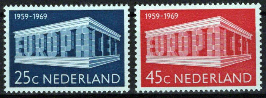 Netherlands 475-476 MH Europa Cept Zayix Stamps 0225S0023
