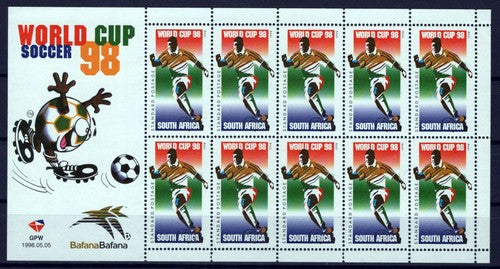 South Africa 1054 MNH World Cup Soccer Games Sports ZAYIX 0124M0195