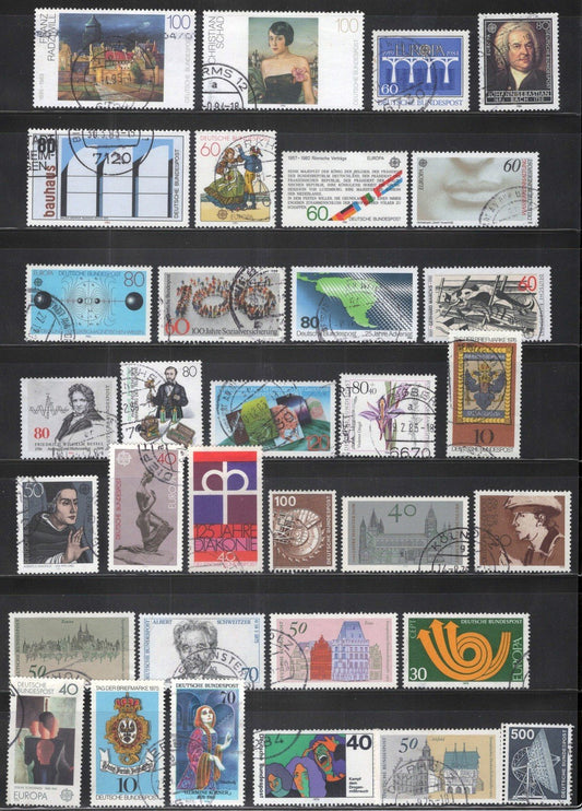 Germany 33 Different Used commemoratives & high values ZAYIX 020123S48