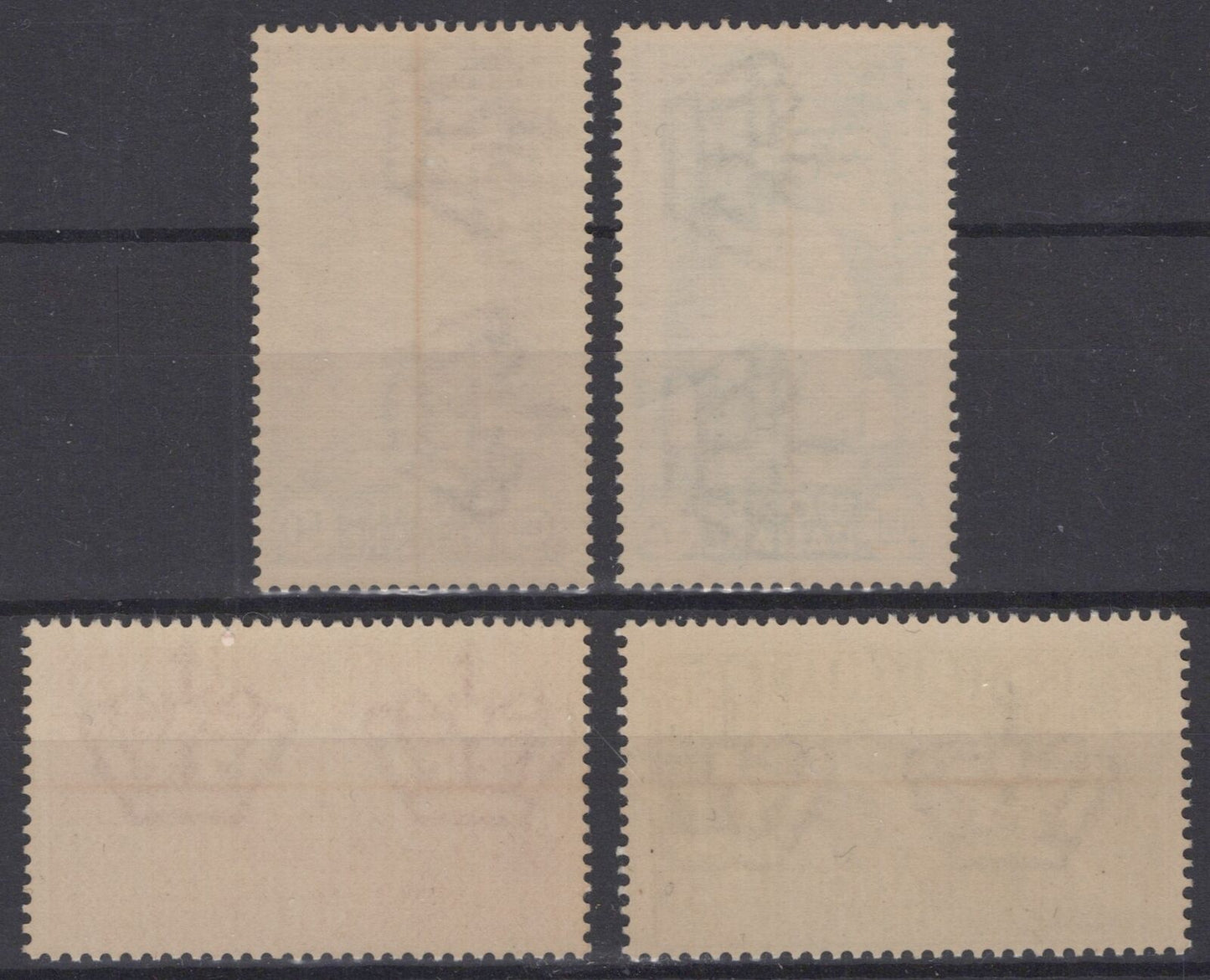 ZAYIX Italy 345-348 MNH* tone line Aeronautical salon Da Vinci CV $830 1223X0001