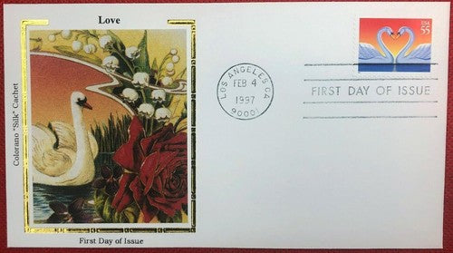 US Cover Colorano FDC 3124 Birds Swans Wildlife ZAYIX 010322SM34