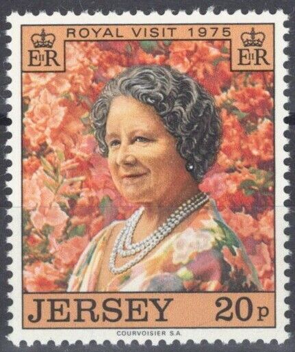 ZAYIX Great Britain - Jersey 128 MNH Queen Mother Elizabeth Royalty