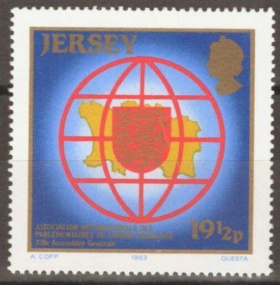 Great Britain Jersey 315 MNH Government Parliament General Assembly