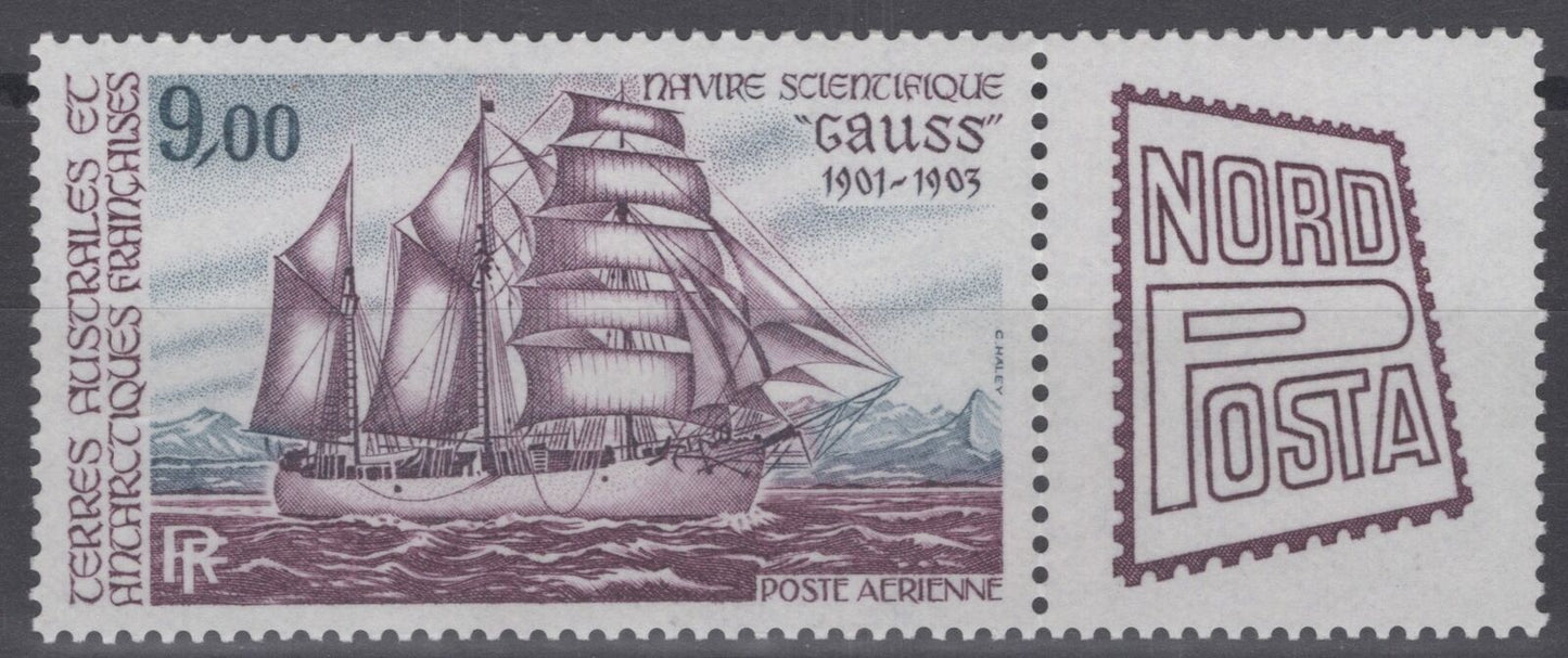 ZAYIX - FSAT / TAAF C84 MNH Air Post Polar NORDPOSTA Ships 061922S156