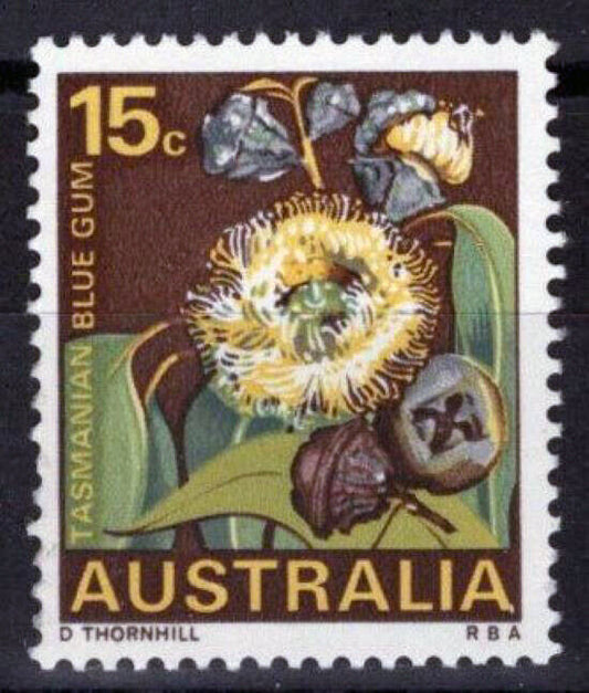 ZAYIX Australia 436 MNH State Flowers Tasmanian Blue Gum Nature 090522S49