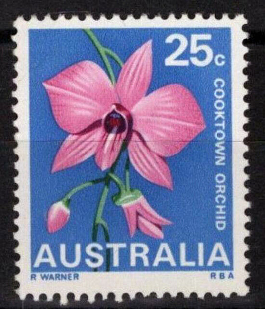 ZAYIX Australia 438 MNH State Flowers Cooktown Orchid Nature 090522S50