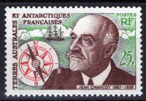 FSAT TAAF 21 VLH Commander Charcot Explorer Compass Rose Ship ZAYIX FSA-S0029