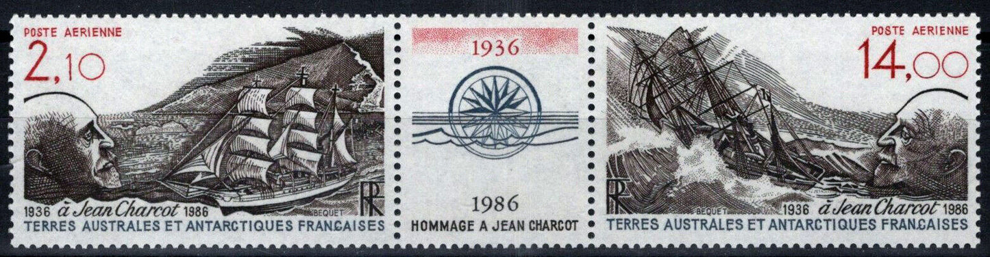 ZAYIX FSAT TAAF C94a MNH Air Post Antarctic Jean Charcot Explorer 110422SM12M