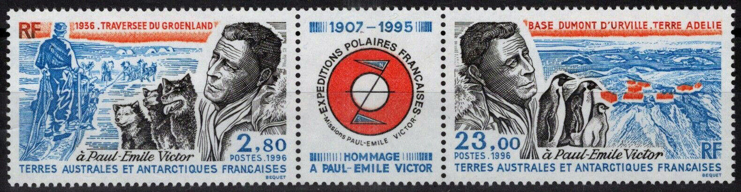 ZAYIX FSAT TAAF 217a MNH Antarctic Paul Emile Victor Explorer 110422SM03