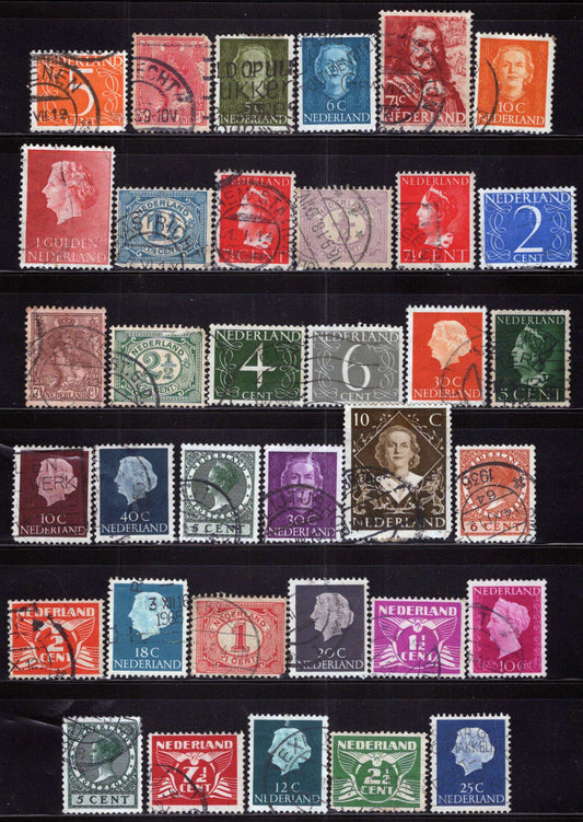 ZAYIX Netherlands 35 All Different Collection Used Packet Kiloware 011023SM49M