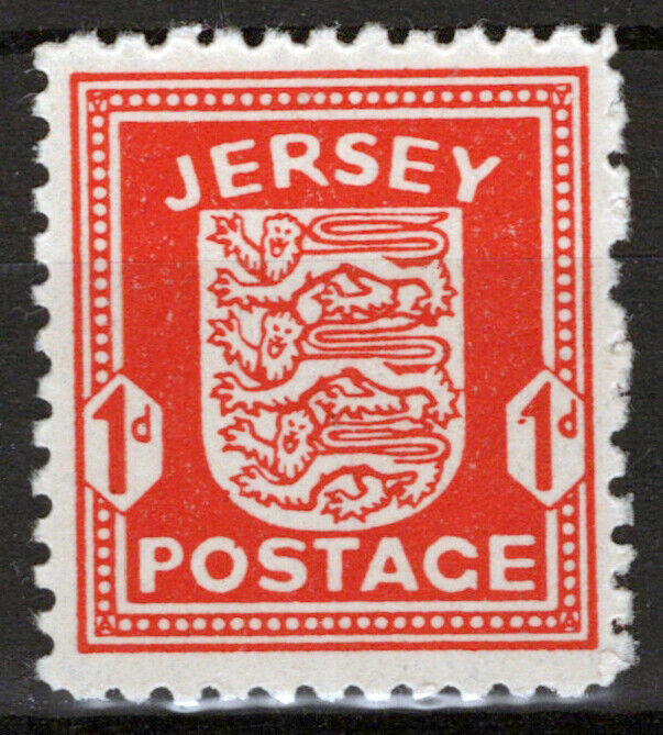 Great Britain Jersey N2 MNH 1d vermillion German Occupation 032722SO2
