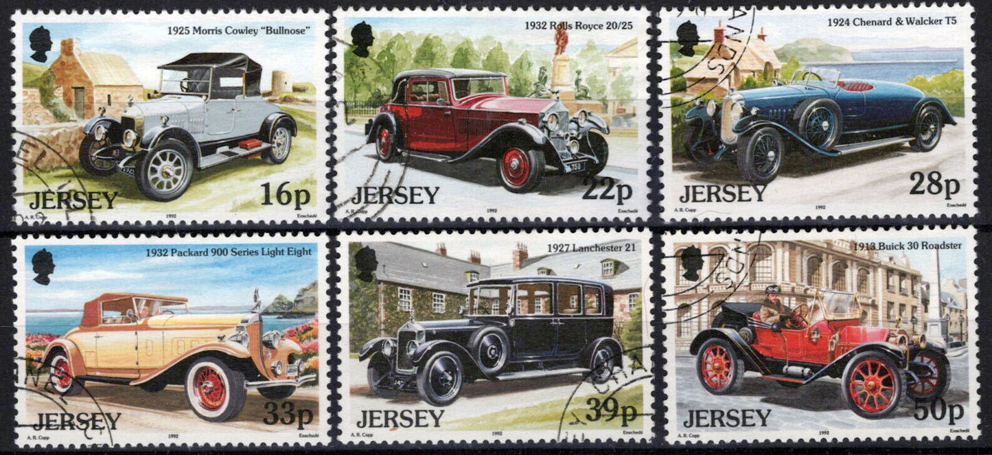 Great Britain Jersey 604-609 used Antique Classic Cars Autos 033023S07