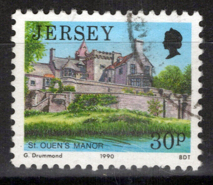 Great Britain Jersey 501 used 30p St. Quen's Manor 033023S28