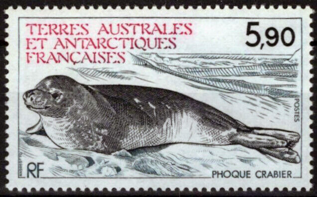 FSAT TAAF 110 MNH Seal Marine Life Animals Polar Antarctic 060823S65