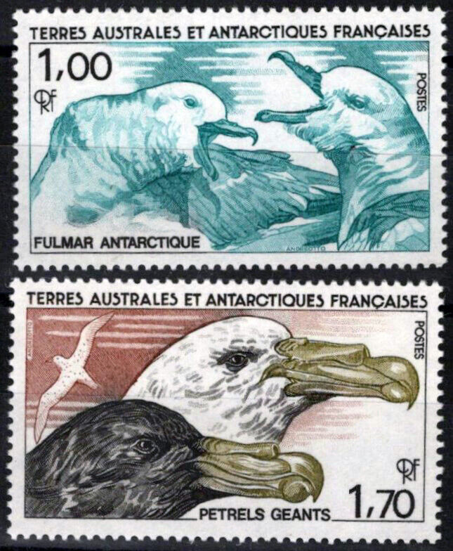FSAT TAAF 118-119 MNH Birds Wildlife Polar Antarctic 060823S70M