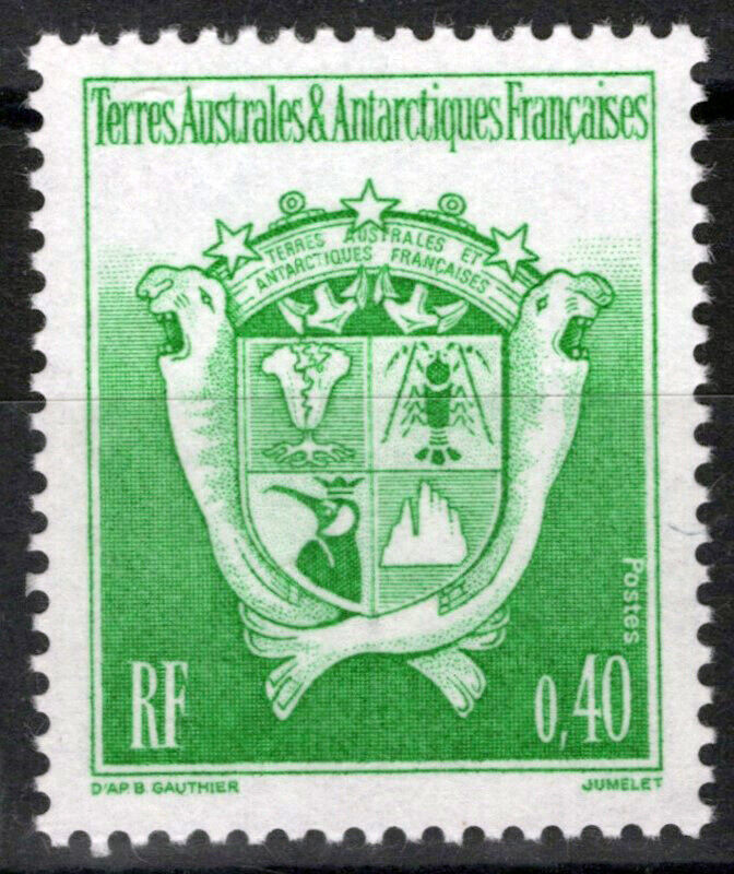 FSAT TAAF 176 MNH Coat of Arms Polar Antarctic Polar 060823S103M