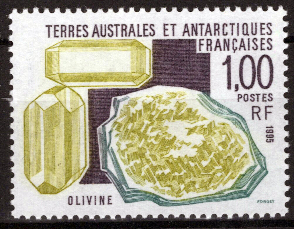FSAT TAAF 203 MNH Mineral Mineralogy Geology Polar Antarctic 060823S121