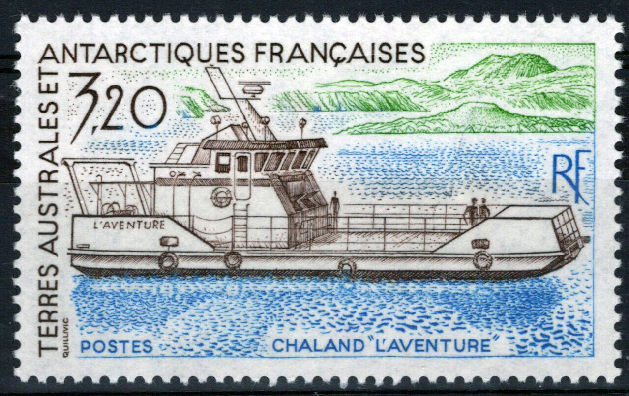 FSAT TAAF 161 MNH Ships Antarctic Exploration Transportation 060823S89
