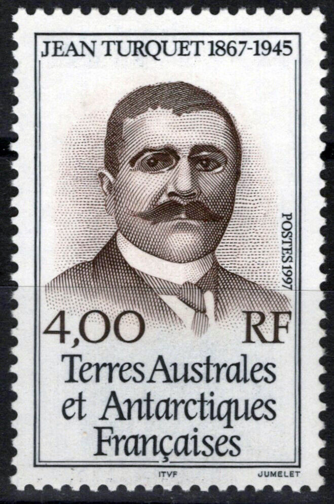 FSAT TAAF 226 MNH Jean Turquet Botanist Zoologist Polar 060823S136M