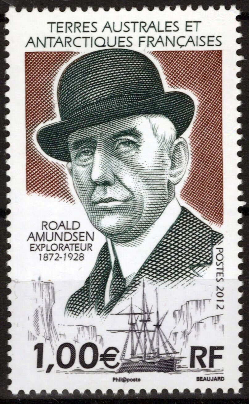 ZAYIX FSAT TAAF 457 MNH Roald Amundsen Polar Explorer Antarctic 061923S67