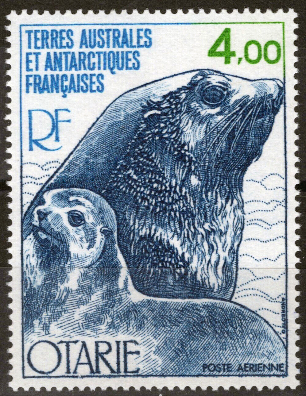 ZAYIX FSAT TAAF C47 MNH Air Post Sea Lion Marine Life Antarctic Polar 061923S81