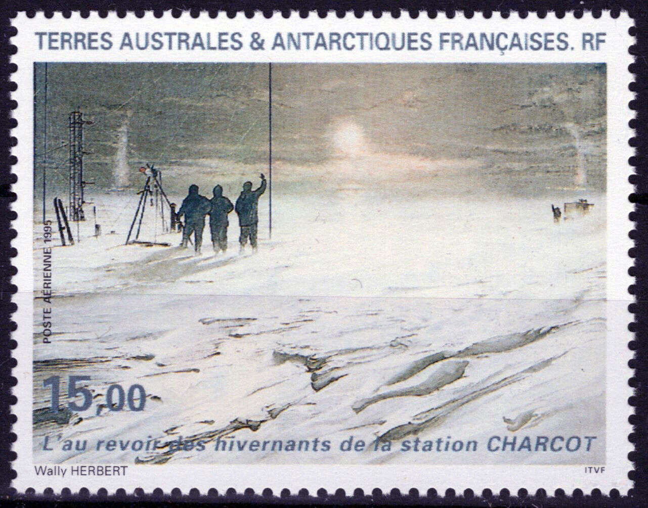 ZAYIX FSAT TAAF C134 MNH Air Post Exploration Base Antarctic Polar 061923S110