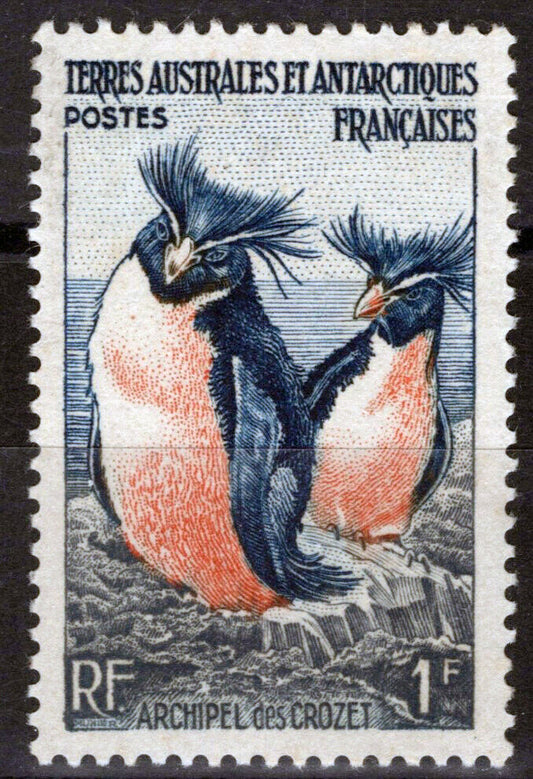 ZAYIX FSAT TAAF 3 MNH Rockhopper Penguins Birds Marine Life Polar 061923S117M