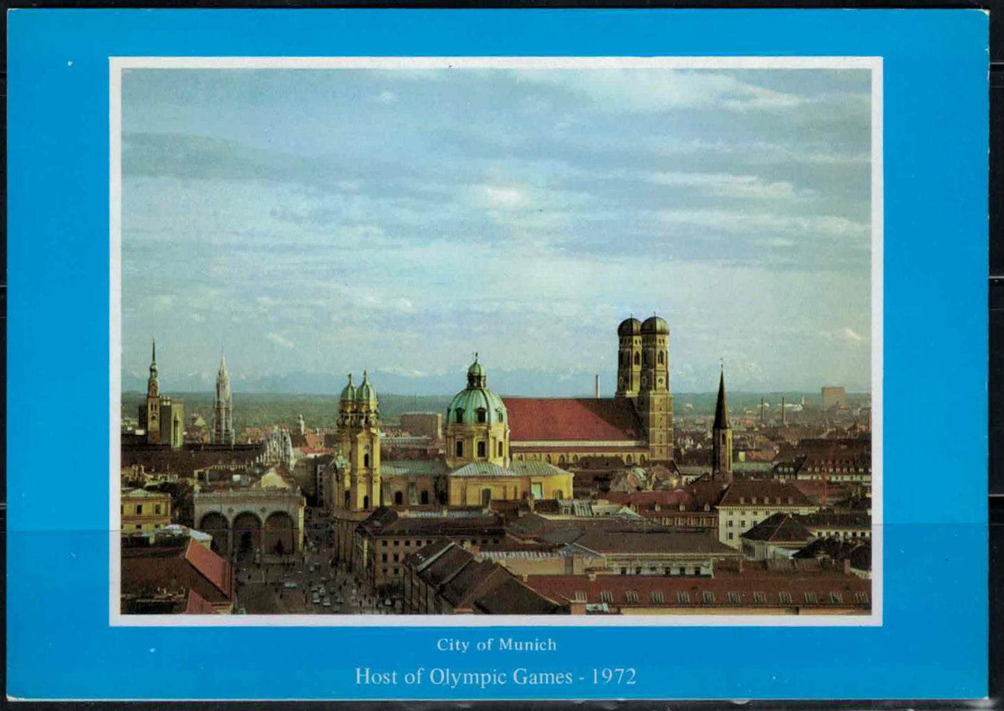 ZAYIX Ajman 963 A, B MNH Gold Foil Munich Olympic Games Horses 080323SM29