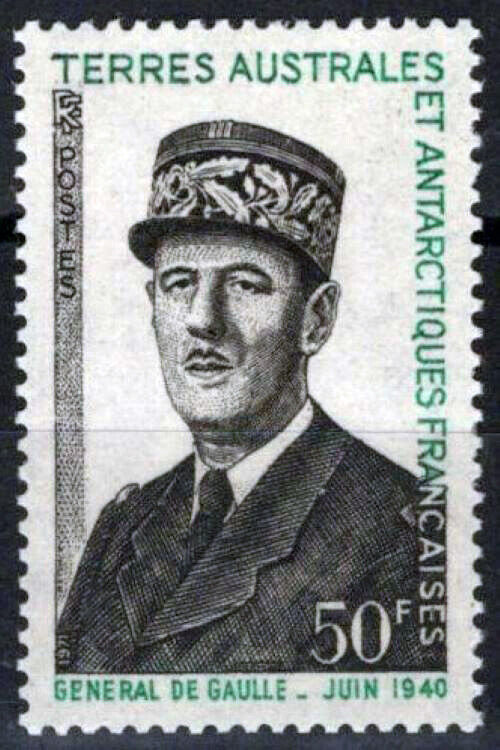 ZAYIX FSAT TAAF 52 MNH General de Gaulle Polar Antarctic 092023S19