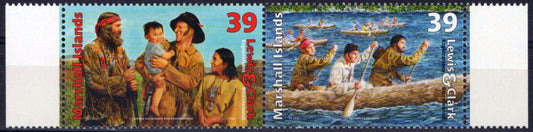 ZAYIX Marshall Islands 885 MNH Lewis & Clark Explorers 090223SM37M