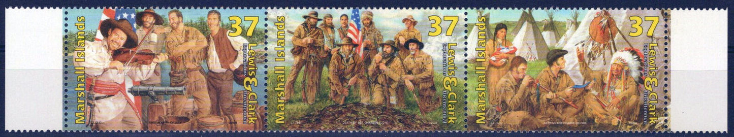 Marshall Islands 840 MNH Lewis & Clark Explorers ZAYIX 090223SM43M