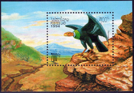 ZAYIX Laos 1160 MNH Prehistoric Birds 100323S63