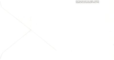United Nations FDC Future for Refugees Geneva cachet block ZAYIX 031823SM154