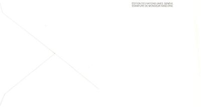United Nations FDC Future for Refugees Geneva cachet block ZAYIX 031823SM155