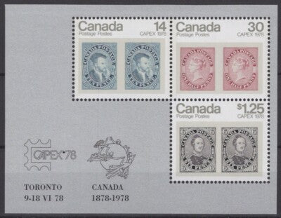 Canada 756a MNH Stamps on Stamps CAPEX '78 Canada No. 3 ZAYIX 121722S50