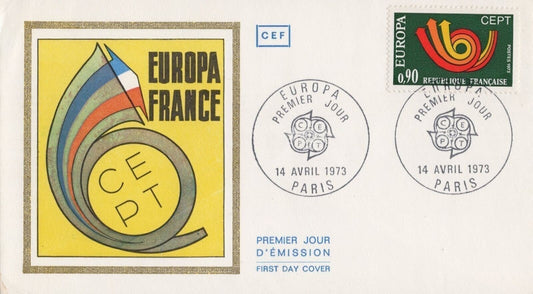 France 1367 FDC 1973 Europa CEPT ZAYIX 032323SM40