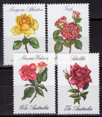Australia 826-829 MNH Roses Flowers ZAYIX 090522S98