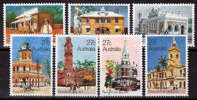 Australia 832-838 MNH Architecture Alice Springs Post Office ZAYIX 090522S102