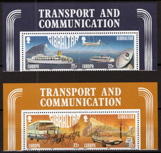 Gibraltar 525a-527a MNH Transportation Communications Ships 042523S101