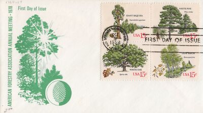 US 1767a American Trees FDC American Forestry Association ZAYIX 031923SM109