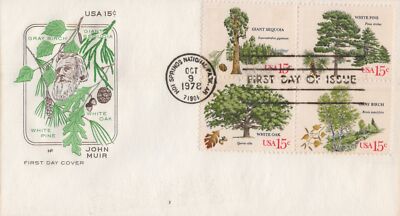 US 1767a American Trees FDC House of Farnam cachet ZAYIX 031923SM107