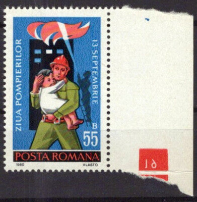 Romania 2970 MNH Fireman's Day ZAYIX 0125S0017