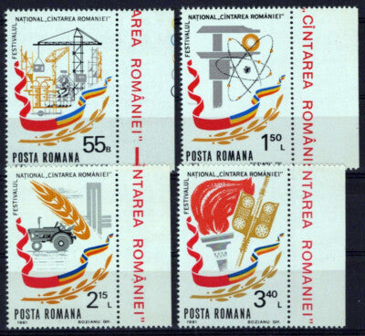 Romania 3011-3014 MNH Agriculture Science Industry ZAYIX 0125S0019