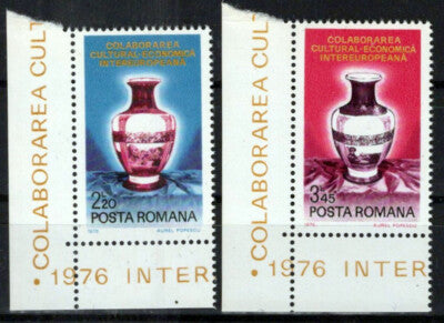 Romania 2620-2621 MNH Pottery King Michael the Bold ZAYIX 0125S0025