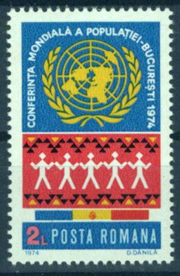 Romania 2502 MNH UN Emblem World Population Day ZAYIX 0125S0031