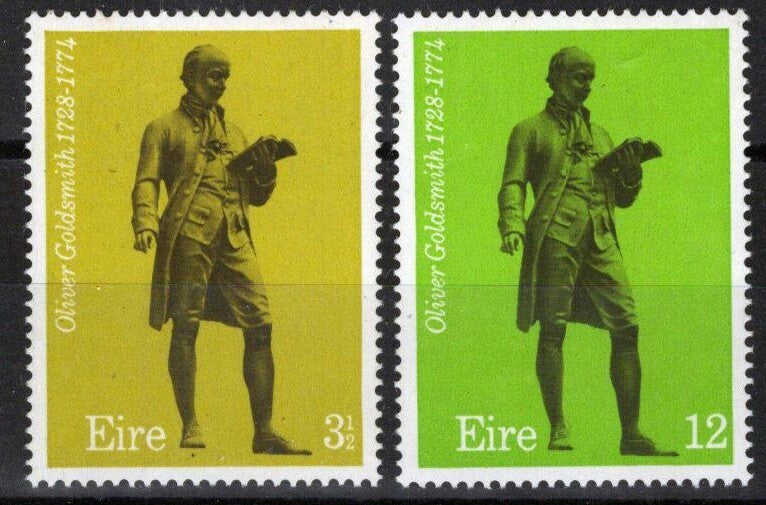 Ireland 341-342 MNH Oliver Goldsmith Artist Foley ZAYIX 021823S118