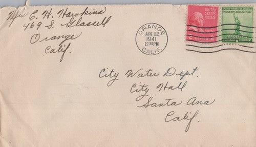 US 806 Cover 2c Prexie FDC Machine Cancel Washington DC ZAYIX 0324M0025