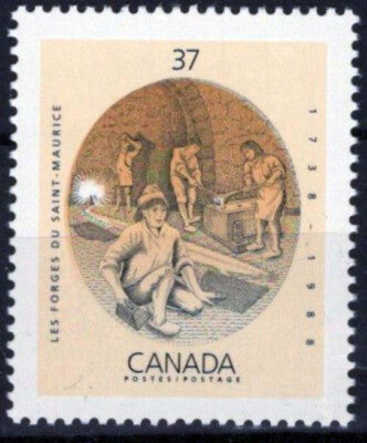 Canada 1216 MNH Les Forges Du St. Maurice Industrial Complex ZAYIX 013123S137